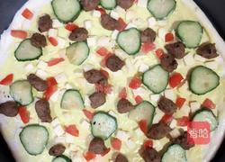 芝士汉堡牛肉披萨的做法图解6