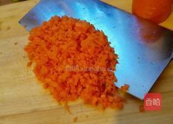 胡萝卜猪肉馅水饺的做法图解2