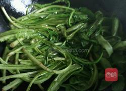 蒜香蚝汁油麦菜的做法图解3