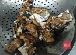 青炒鱼头的做法图解4