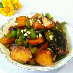 地三鲜(少油版)的做法[图]