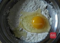 葱香火腿鸡蛋饼的做法图解3