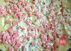 葱香火腿鸡蛋饼的做法图解8