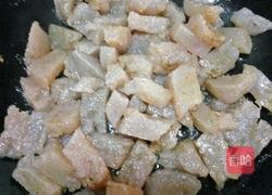 香煎魔芋丁的做法图解3
