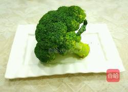 香菇炒西蓝花的做法图解1