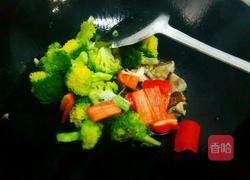 香菇炒西蓝花的做法图解11