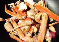 香炒蟹腿的做法图解2