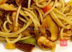 黑胡椒鸡脯意大利面的做法图解9