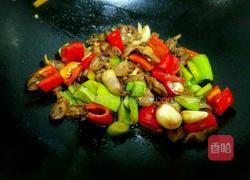 双椒炒鸡心的做法图解11