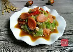 爆炒火腿圆白菜的做法图解12