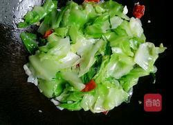 爆炒火腿圆白菜的做法图解8