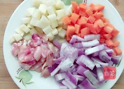 咖喱鸡肉盖浇饭的做法图解2