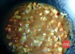 咖喱鸡肉盖浇饭的做法图解6