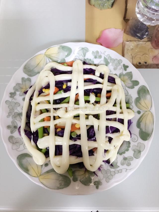 芦笋杂锦沙拉