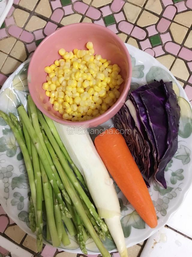 准备食材