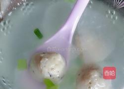 人参丸子汤的做法图解2