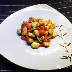 茄汁蚕豆的做法[图]
