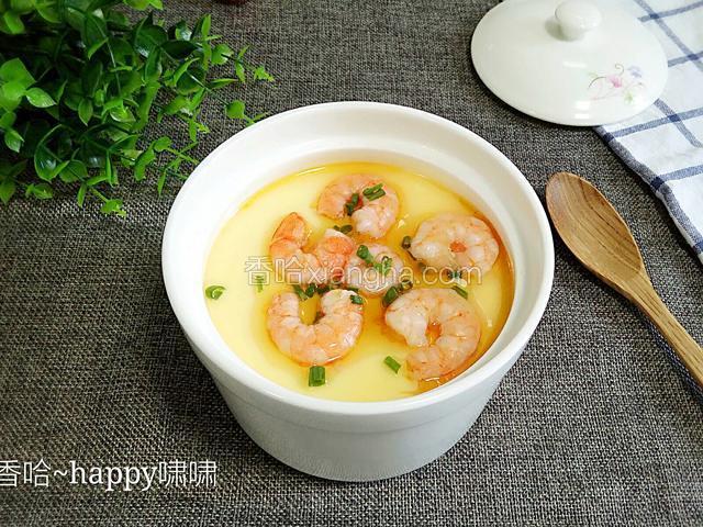 虾仁鸡蛋羹