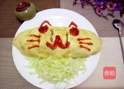 猫咪蛋包饭的做法图解13