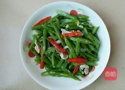 四季豆炒肉的做法图解7