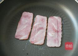 火腿蛋面的做法图解2