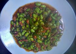 豆米炒肉丝