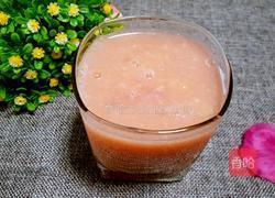 粉色桃汁的做法图解4