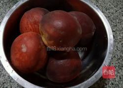粉色桃汁的做法图解1