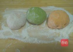 彩色蝴蝶面的做法图解3