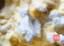 蜂蜜南瓜戚风蛋糕的做法图解4