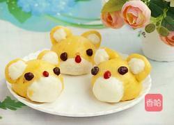 小熊南瓜馒头的做法图解19