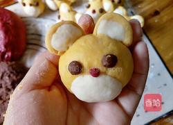 小熊南瓜馒头的做法图解15