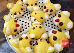 小熊南瓜馒头的做法图解18