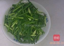 肉炒蒜台的做法图解1