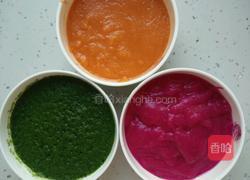 彩色单饼的做法图解1