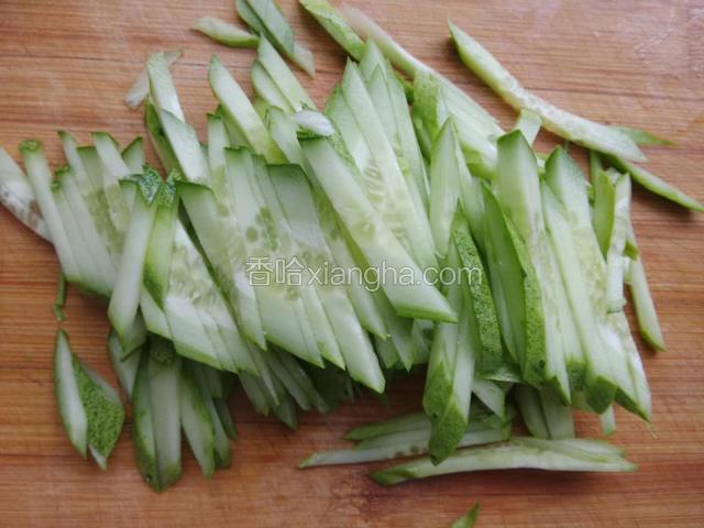 黄瓜切丝