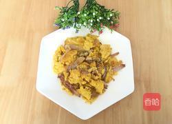 土鸡蛋炒蛏的做法图解4