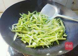 清炒空心菜梗的做法图解5
