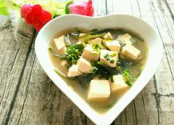 清香海带豆腐汤