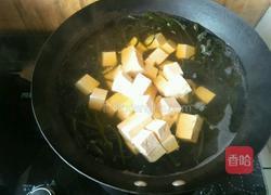 清香海带豆腐汤的做法图解3