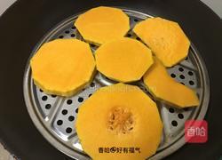 芝香豆沙馅南瓜饼的做法图解2