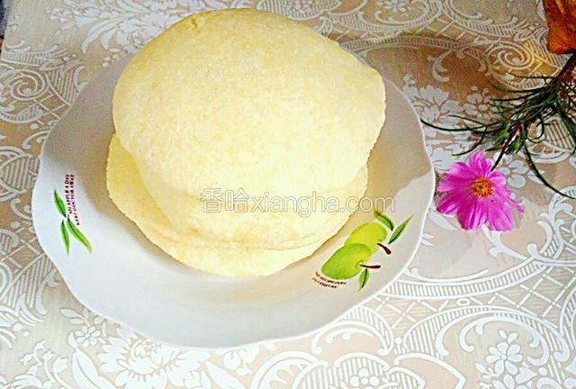 好的油饼炸的过程中就已经知道了    好的油饼一定会完全膨胀   （就和口袋饼一样   两张皮）