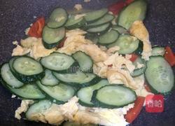 黄瓜鸡蛋的做法图解5