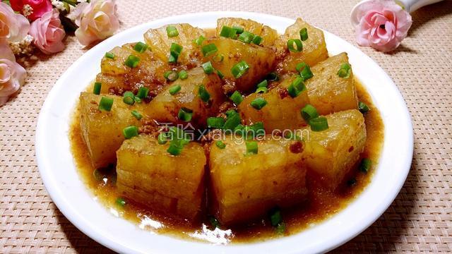 红烧肉末冬瓜块