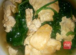 田菜焖豆腐的做法图解3