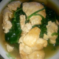 田菜焖豆腐的做法[图]