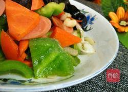 甜椒炒火腿肠的做法图解8