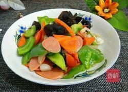 甜椒炒火腿肠的做法图解7