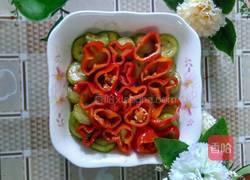 丝瓜辣椒圈的做法图解4