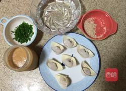 花生酱冷馄饨的做法图解1